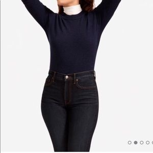 Everlane Authentic Stretch High Rise 26 Ankle